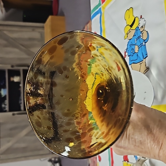 2 blown glass Margherita glasses - Picture 2 of 5